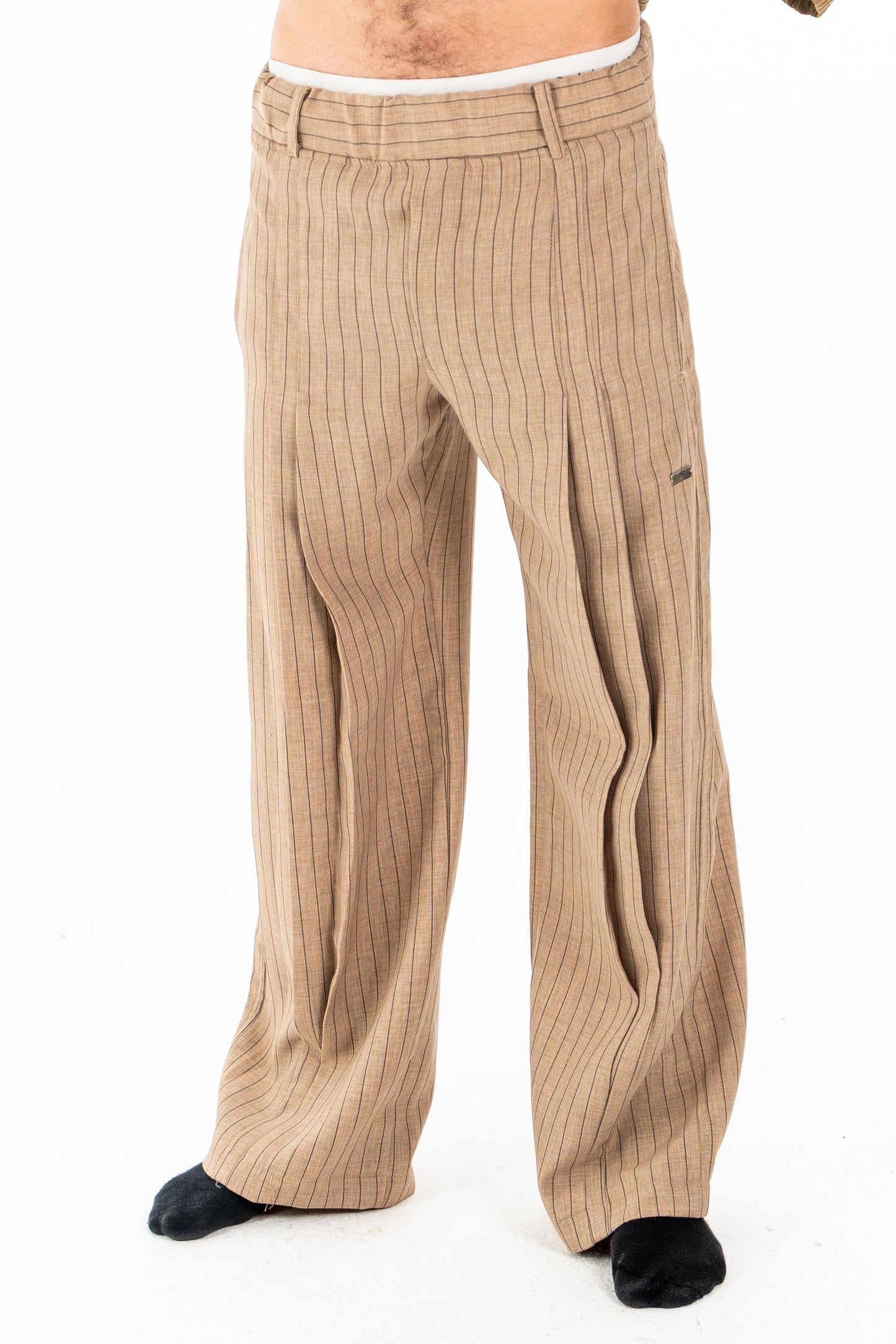 Beige Bloom Pants