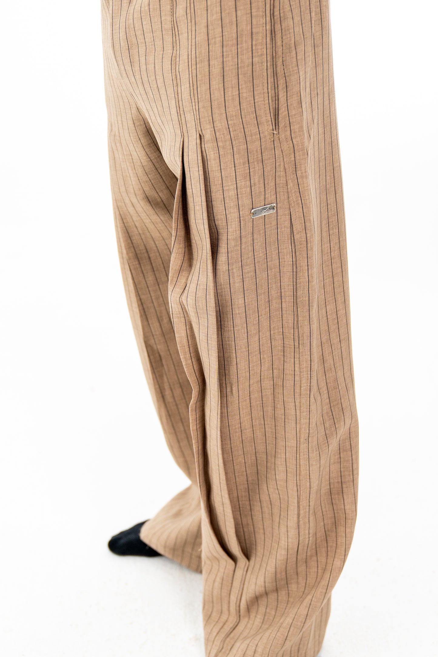 Beige Bloom Pants