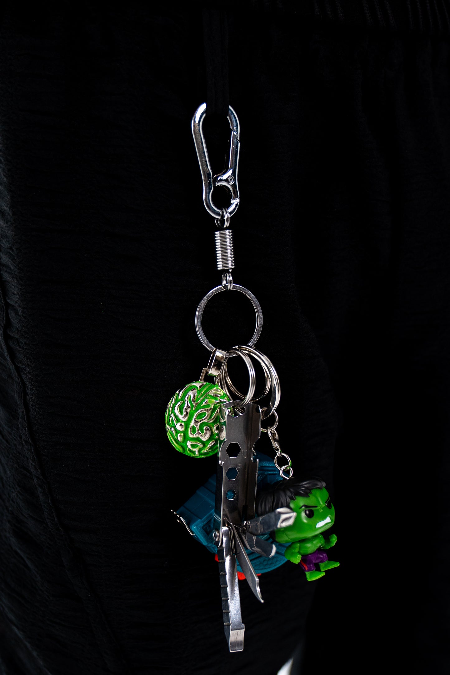 Cortex Keychain W. Hulk Funko Pop
