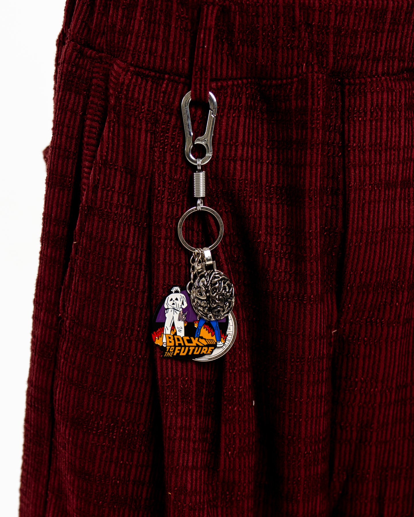 Cortex Back To The Future Keychain