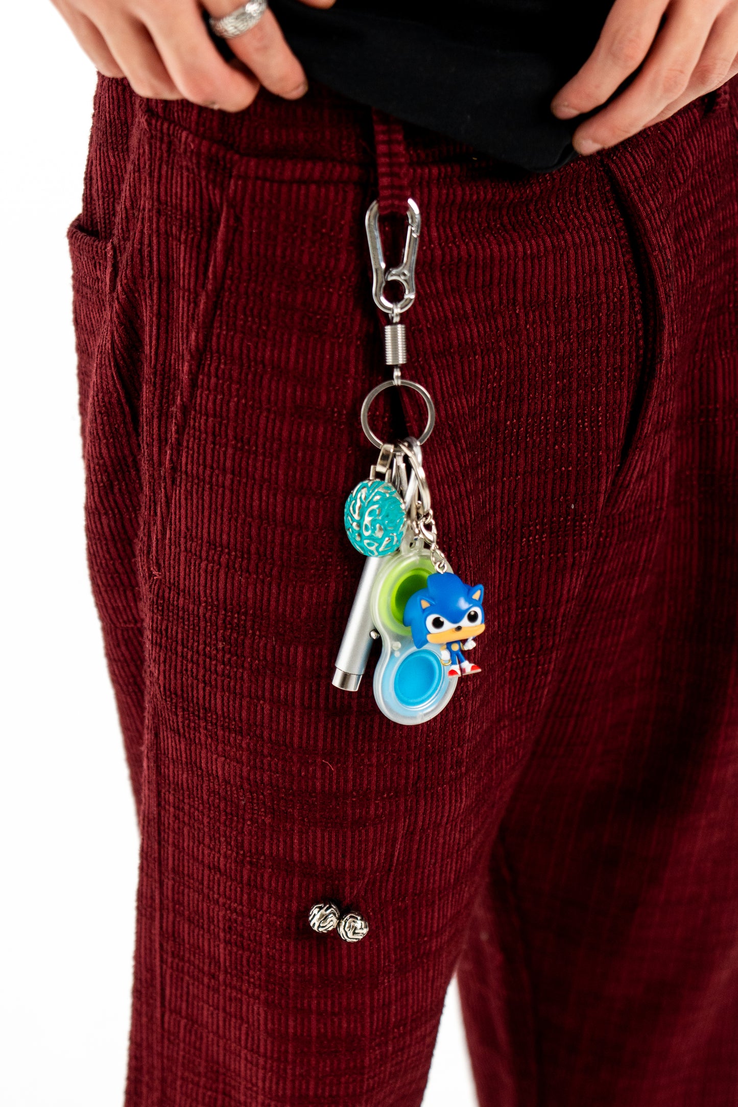 Cortex Keychain W. Sonic Funko Pop