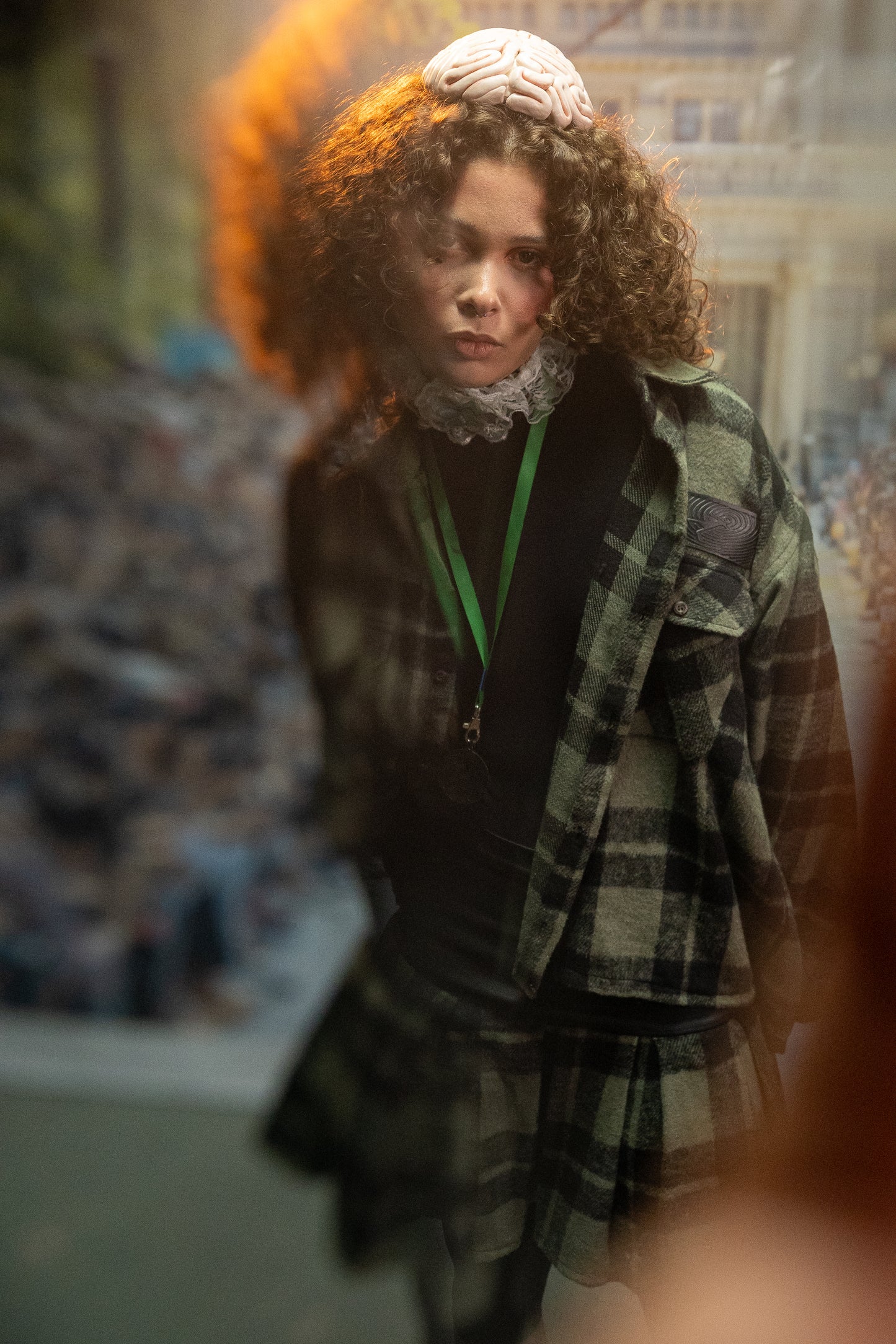 Green Plaid Flannel Shirt