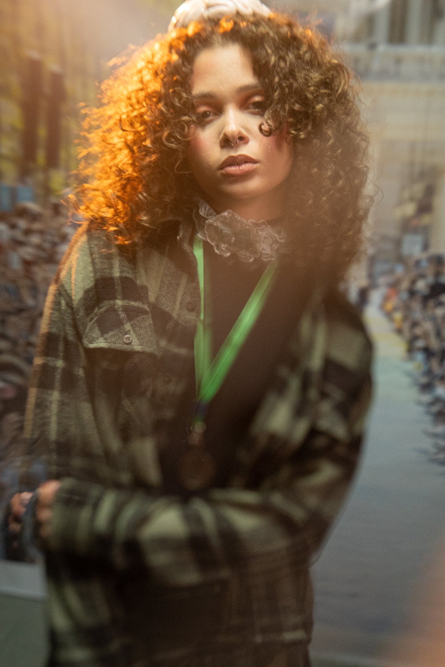 Green Plaid Flannel Shirt