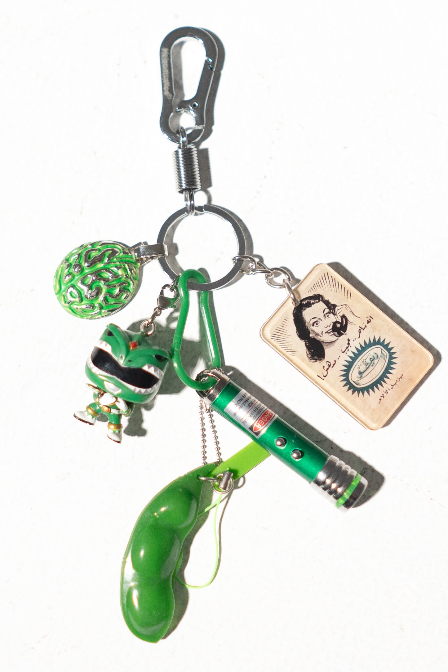Cortex Keychain W. Power Rangers Funko Pop