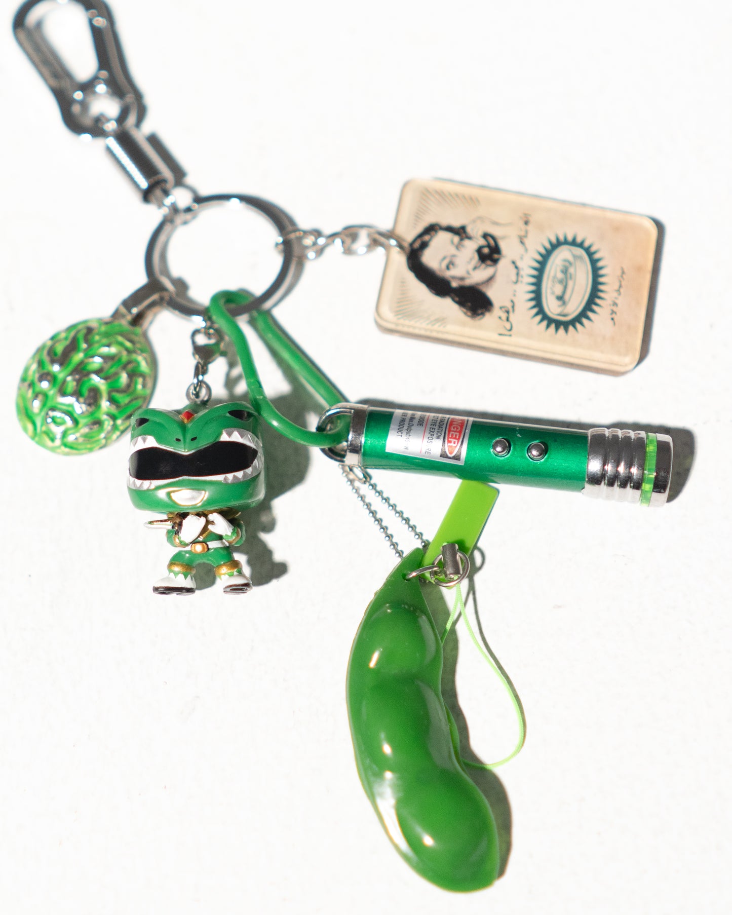 Cortex Keychain W. Power Rangers Funko Pop