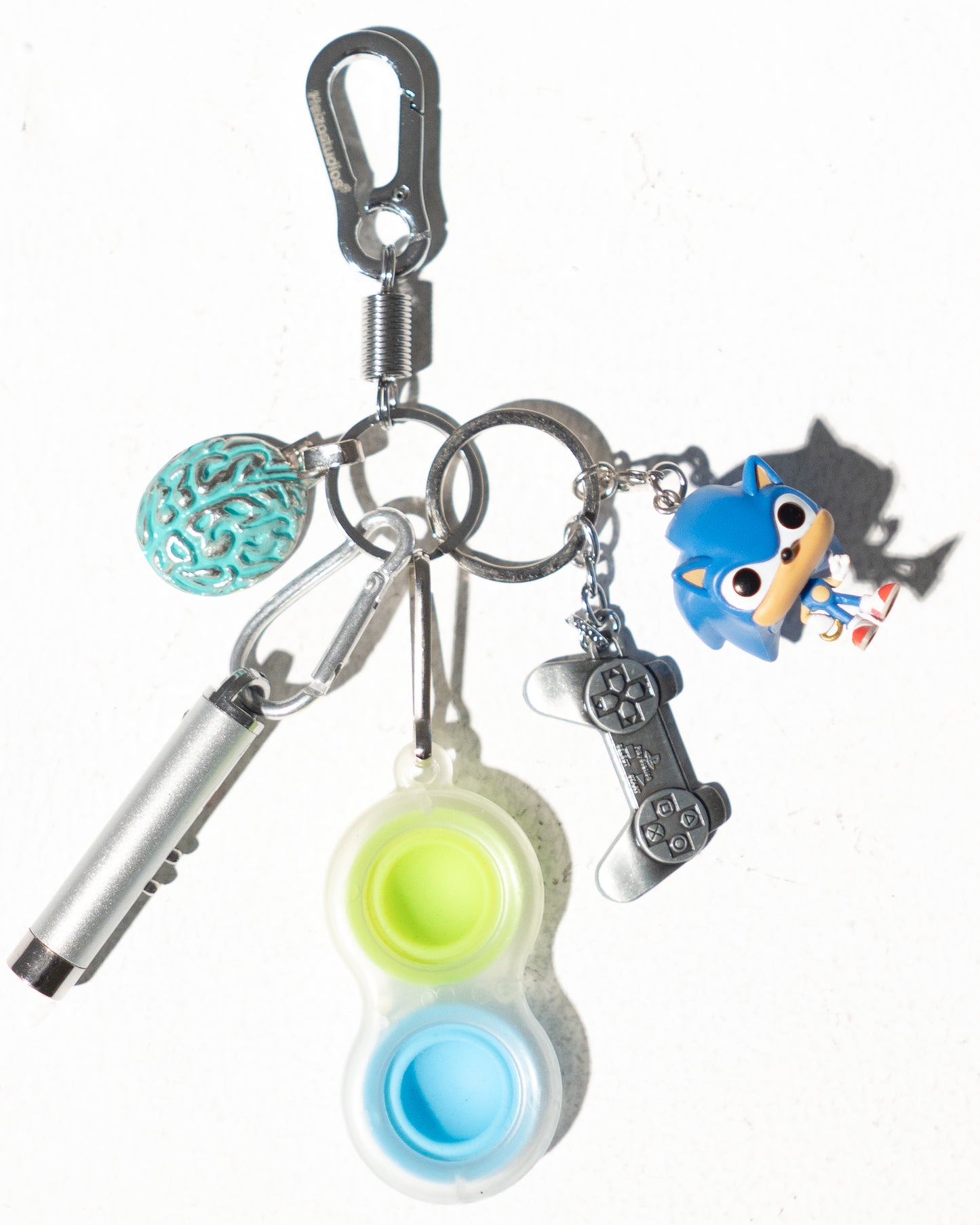 Cortex Keychain W. Sonic Funko Pop