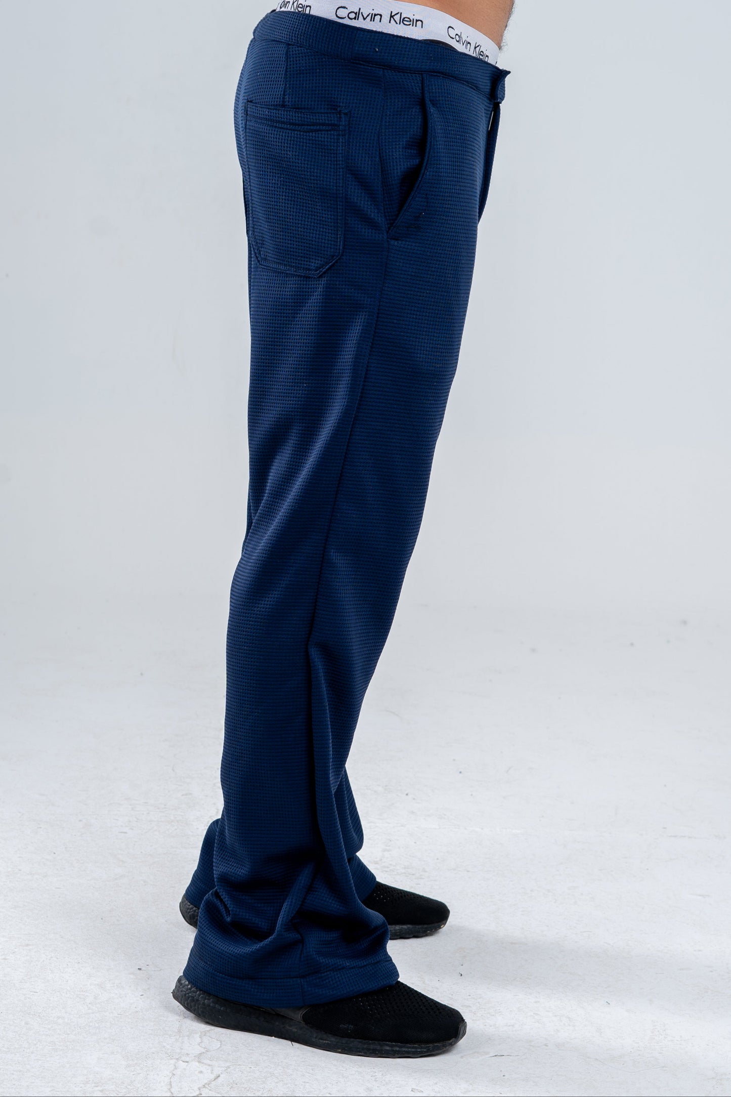 Navy Biscuit Pants