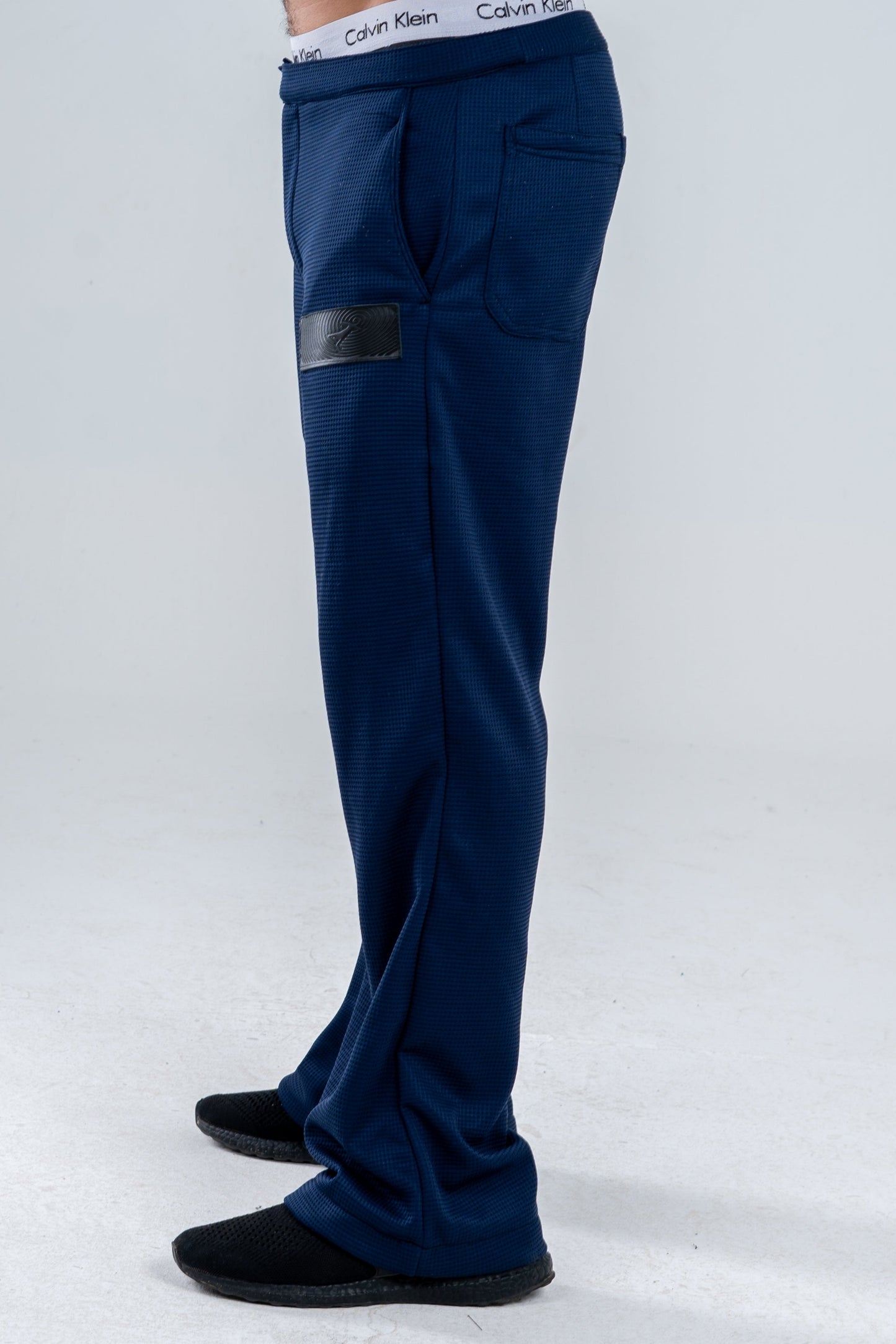 Navy Biscuit Pants
