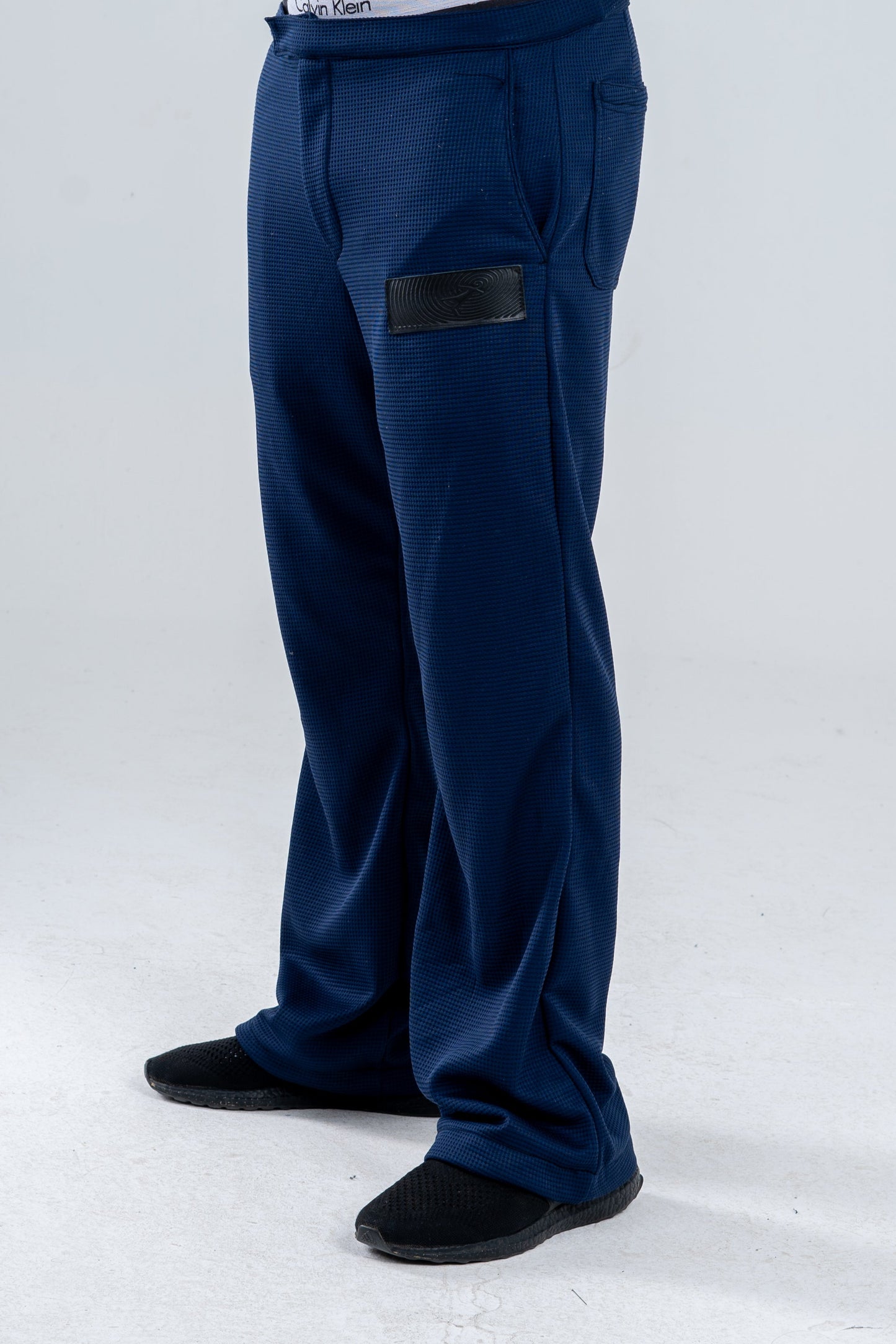 Navy Biscuit Pants