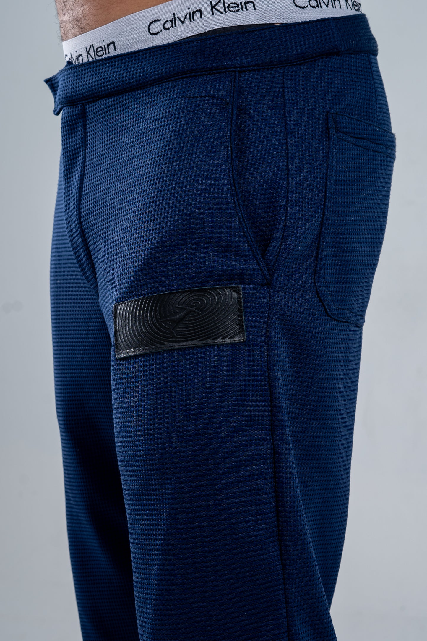 Navy Biscuit Pants