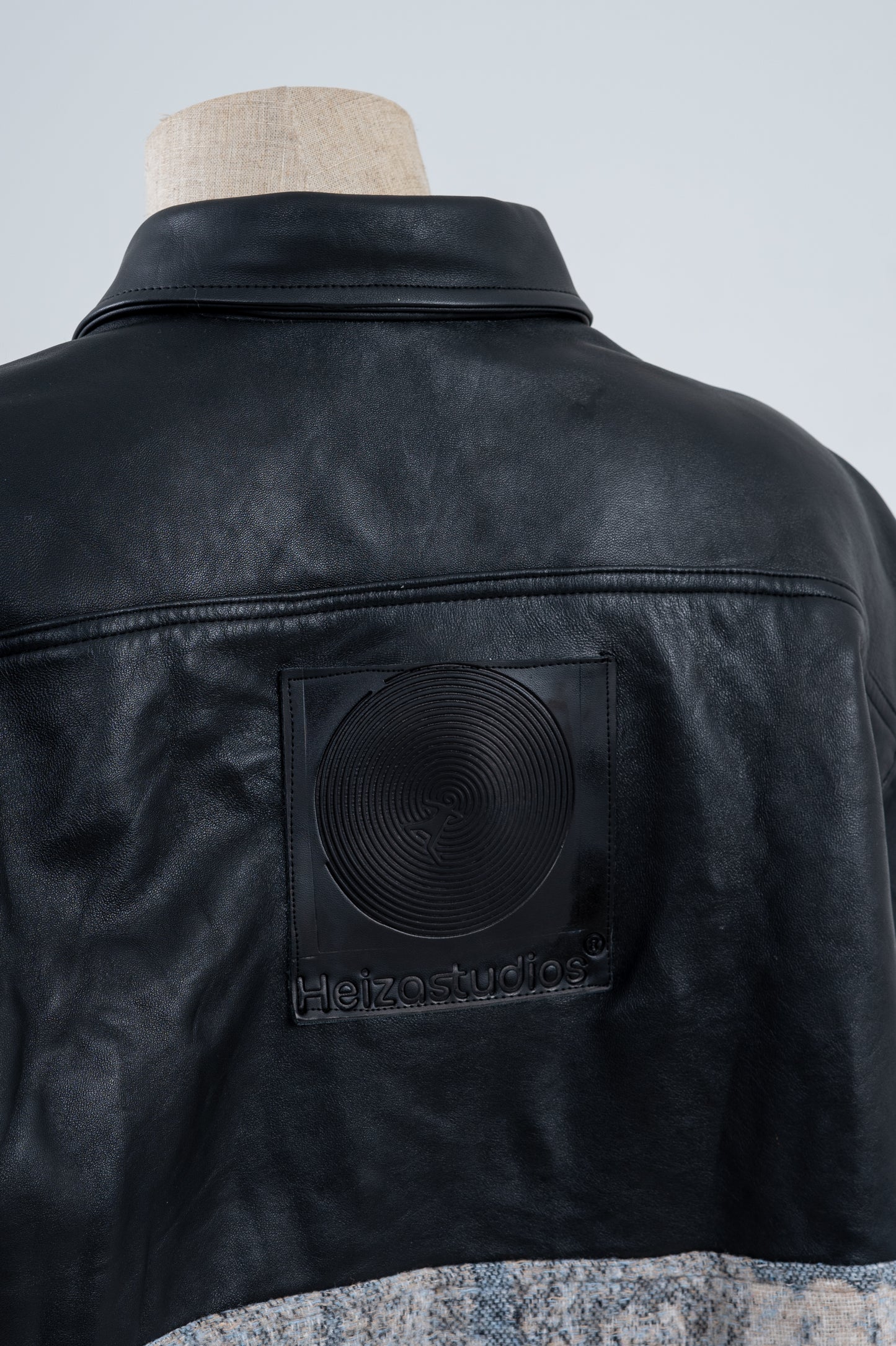 Genuine Leather Alexandra Jacquard shirt