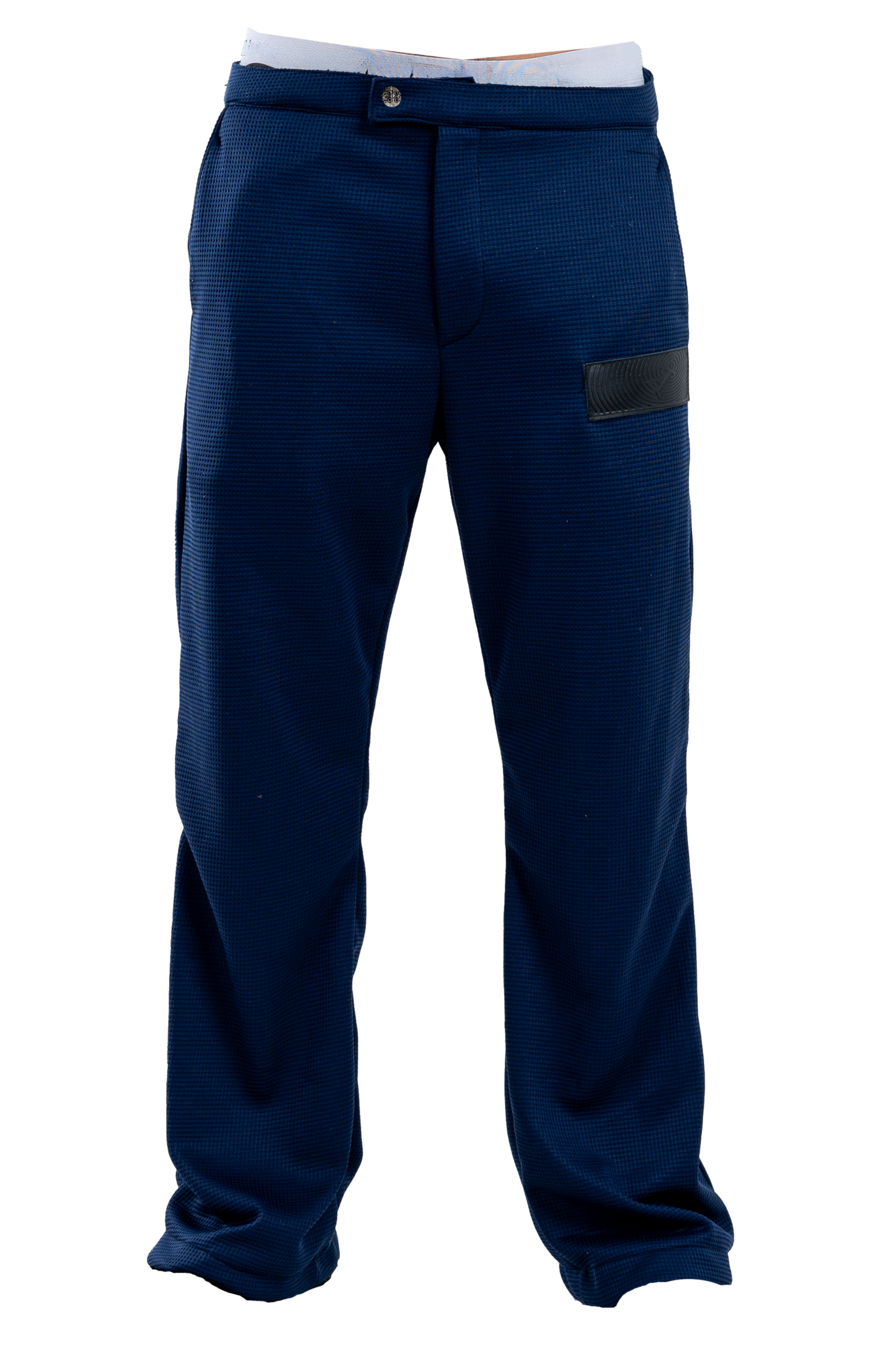 Navy Biscuit Pants