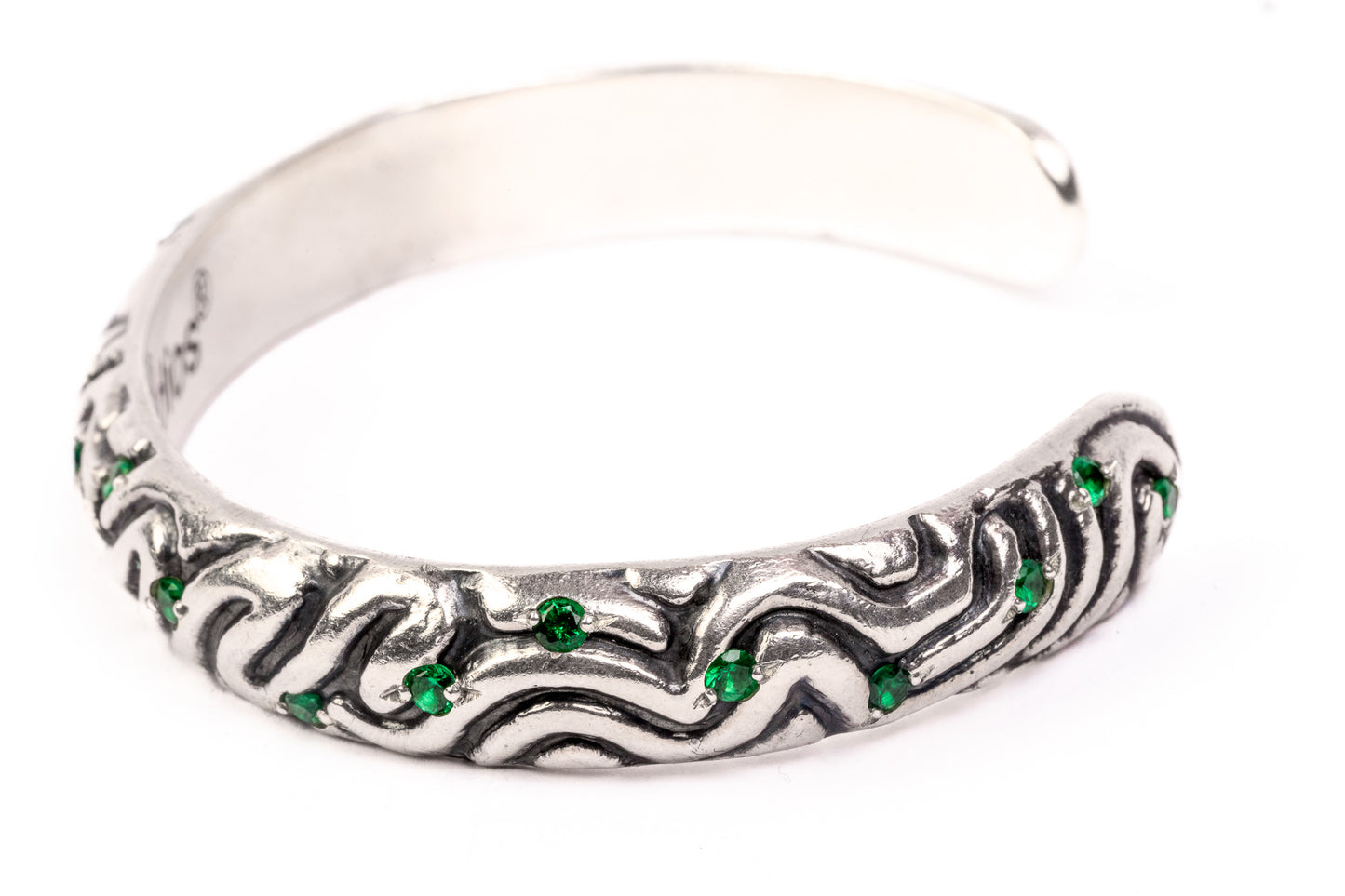 Cortex Emerald Bangle