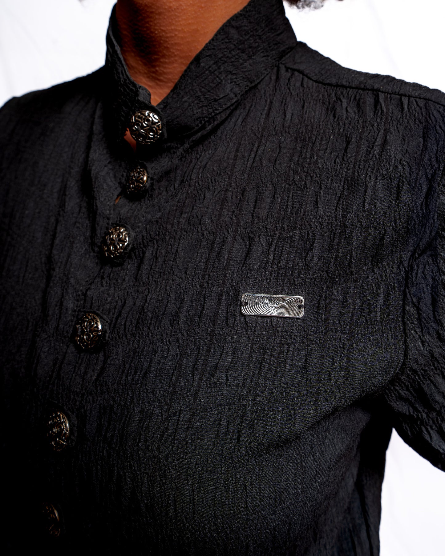 Crest Top - Black