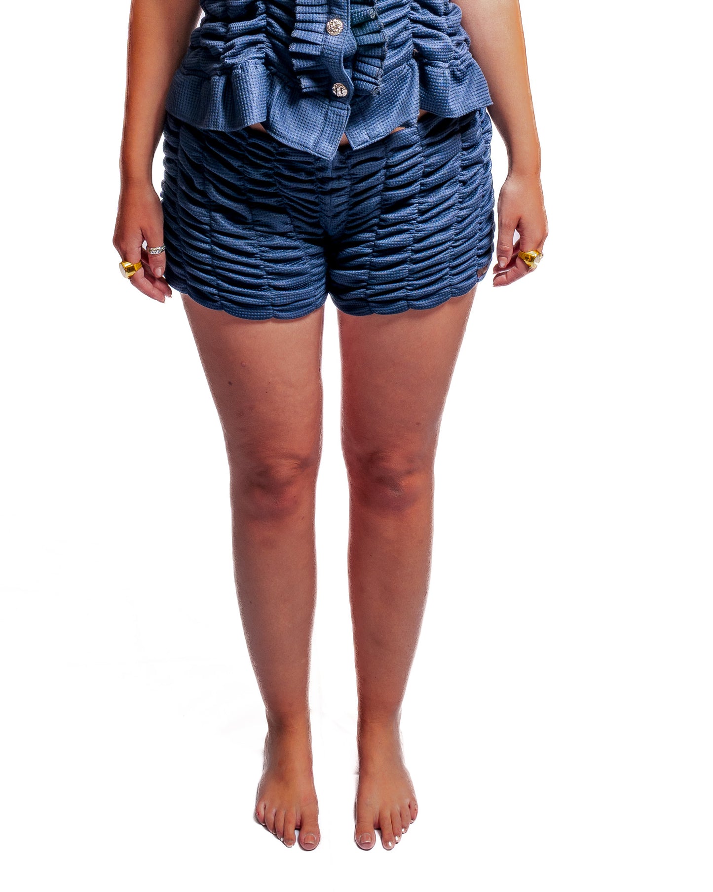 Shirred Shorts