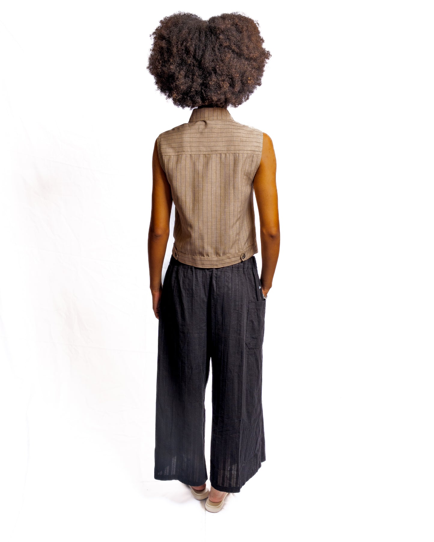 Pinstripe Vest