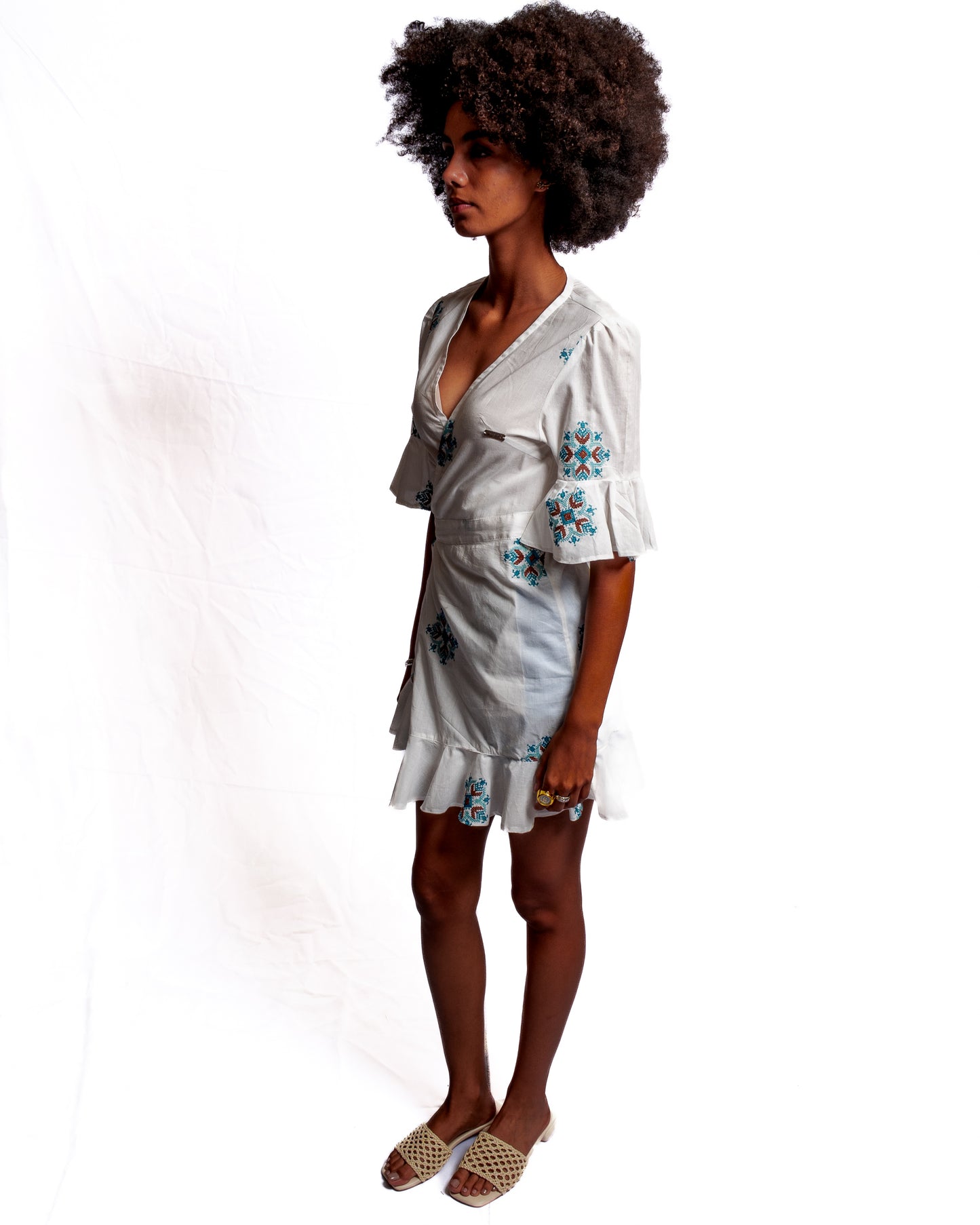 Embroidery dress