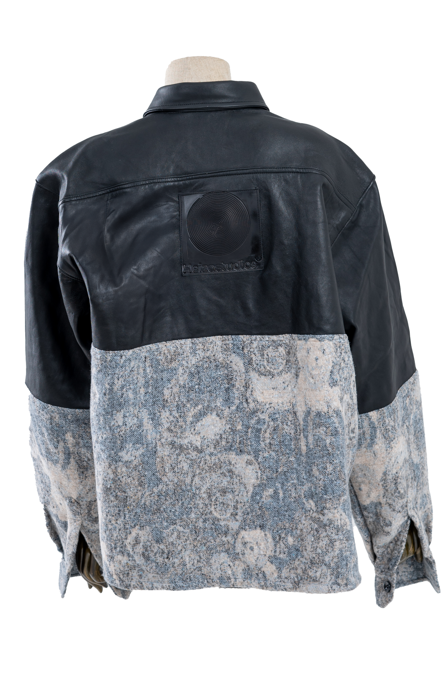 Genuine Leather Alexandra Jacquard shirt