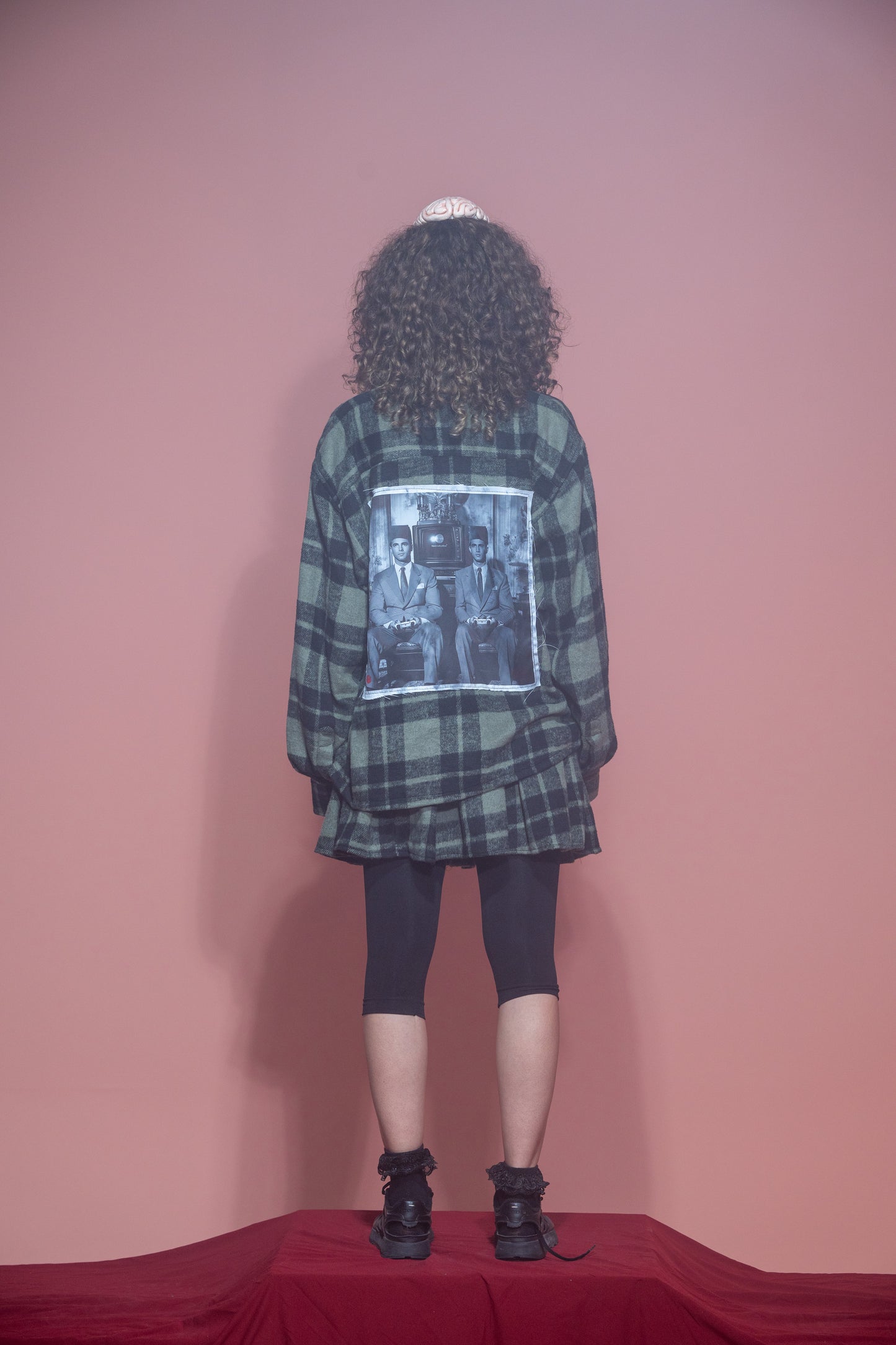 Green Plaid Flannel Shirt