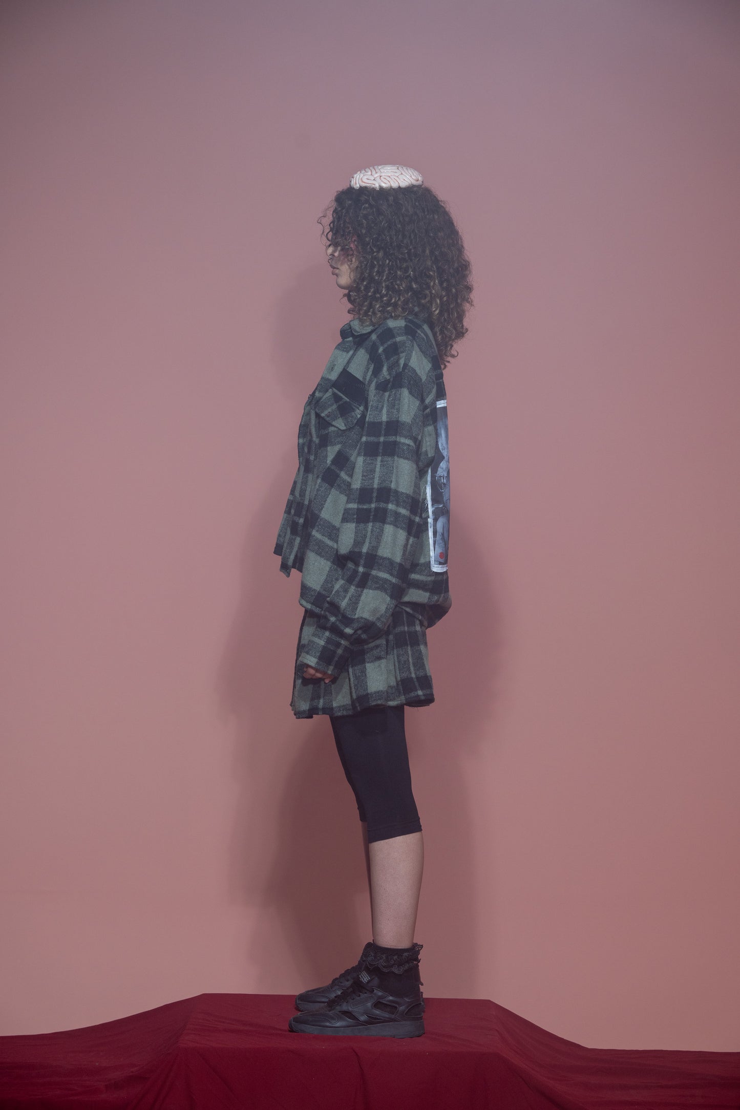 Green Plaid Flannel Shirt