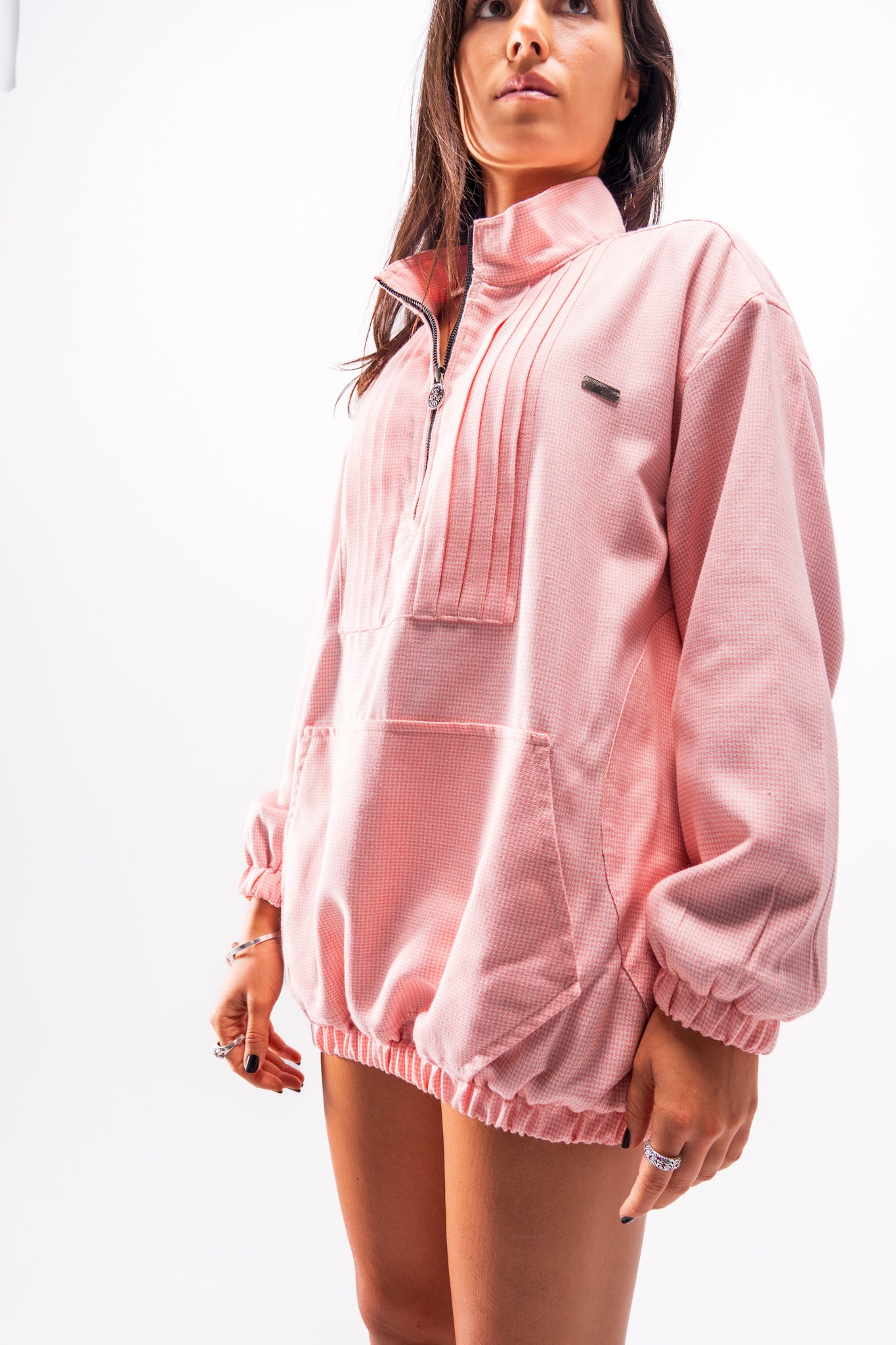 Royal Pleats Quarter Zip