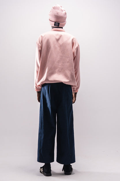 Royal Pleats Half-Zip