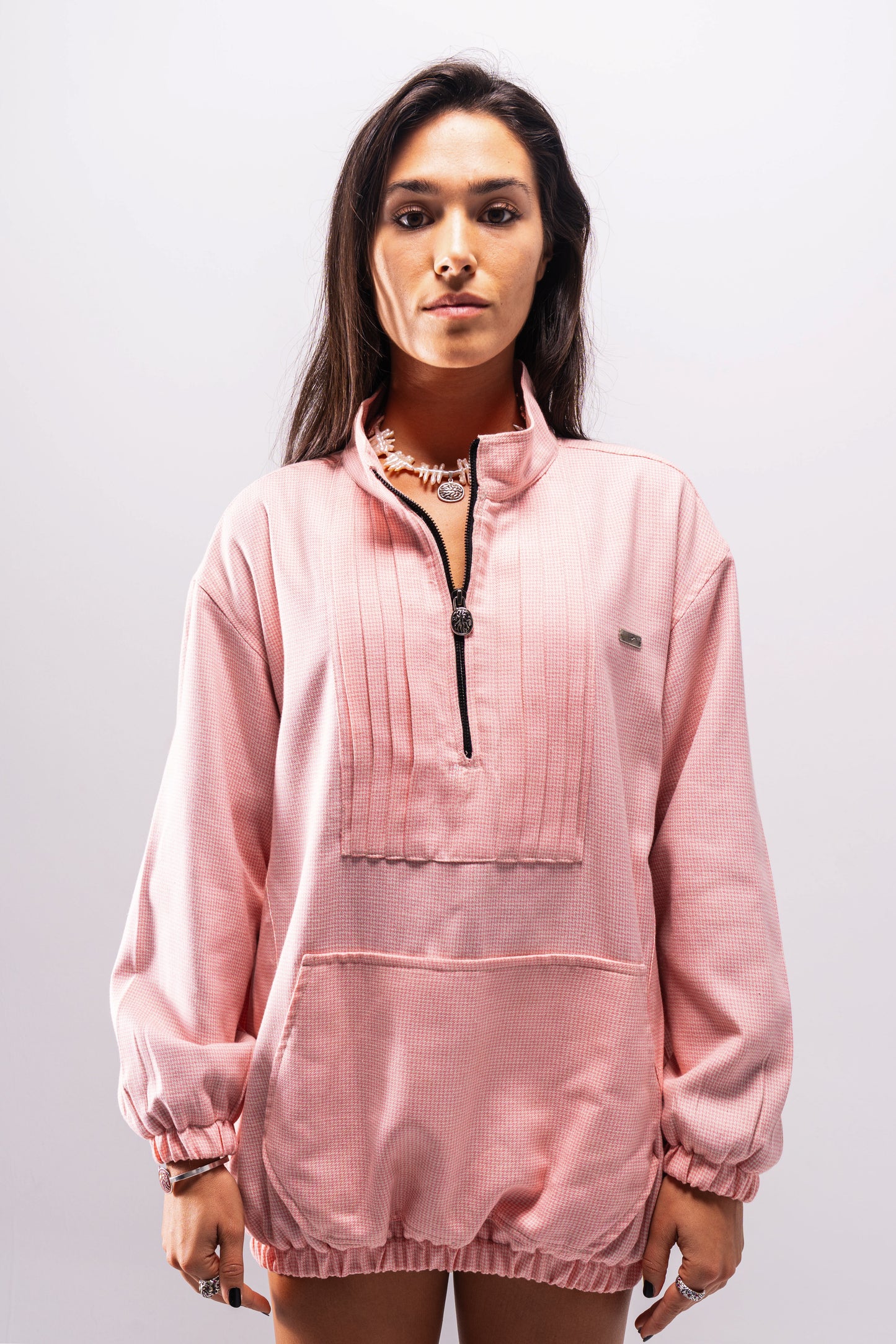 Royal Pleats Quarter Zip