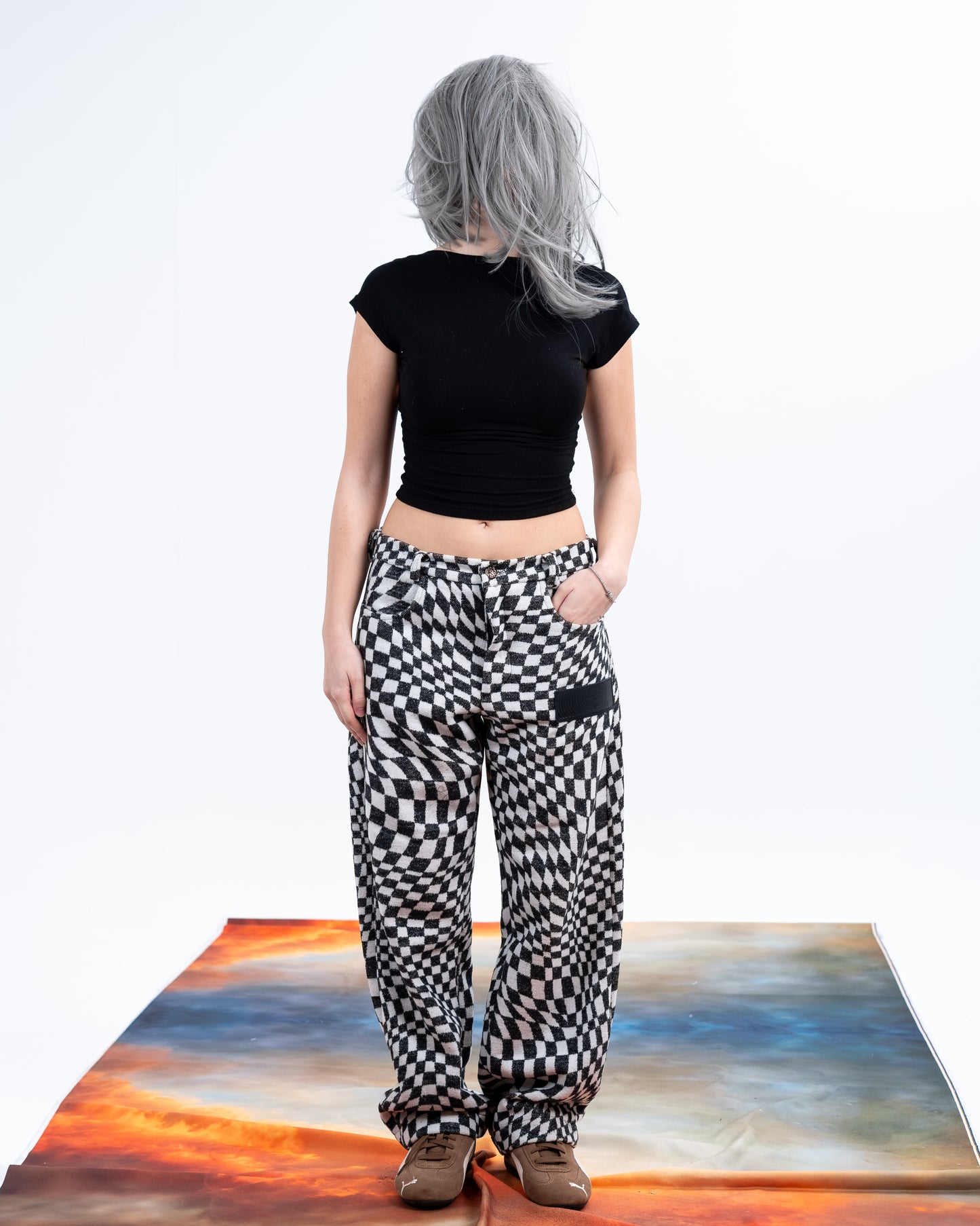 Checkered Pants