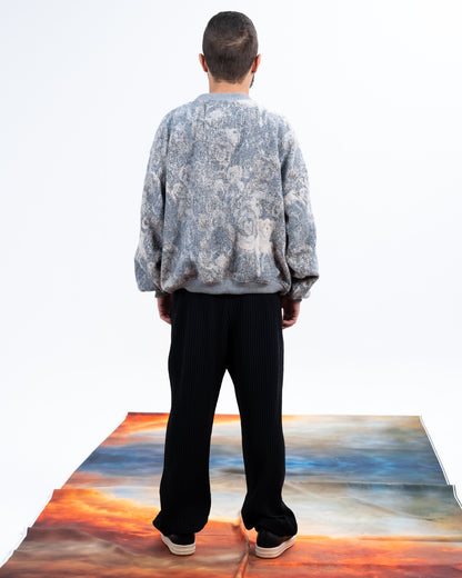 Alexandra Jacquard Crewneck
