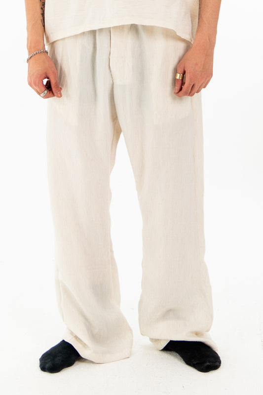 The Pleated Linen Pants