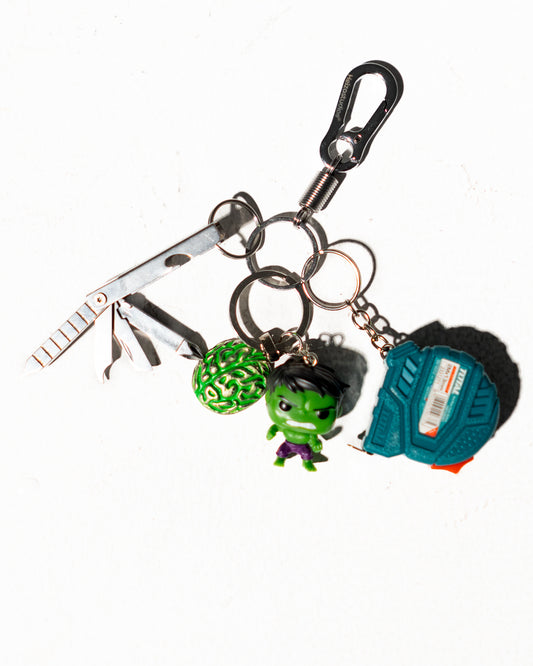 Cortex Keychain W. Hulk Funko Pop