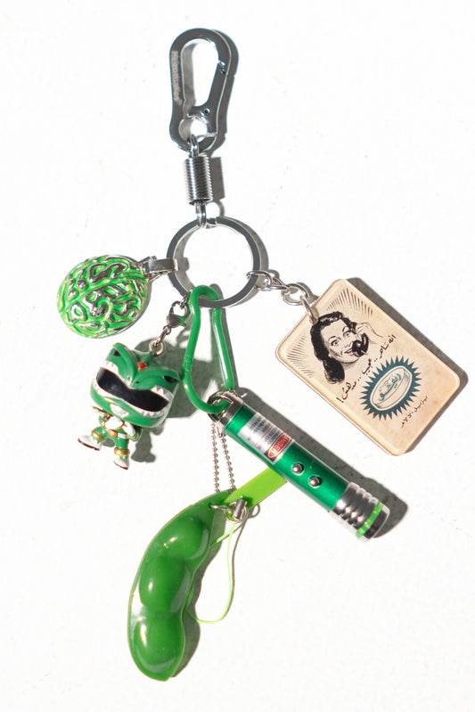 Cortex Keychain W. Power Rangers Funko Pop