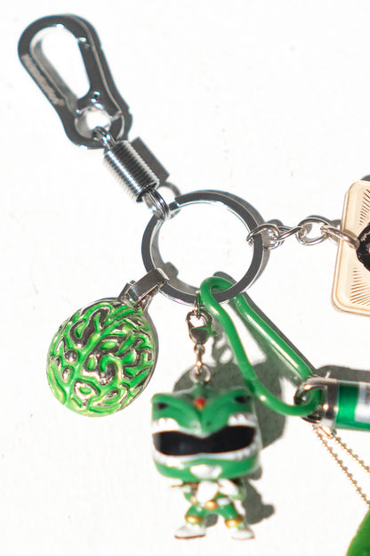 Cortex Keychain W. Power Rangers Funko Pop