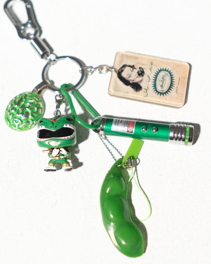 Cortex Keychain W. Power Rangers Funko Pop