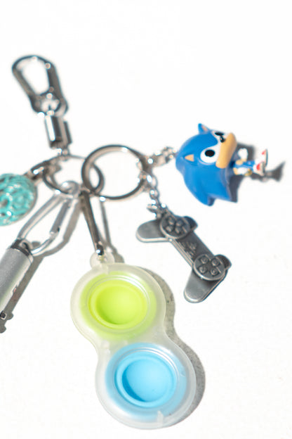 Cortex Keychain W. Sonic Funko Pop