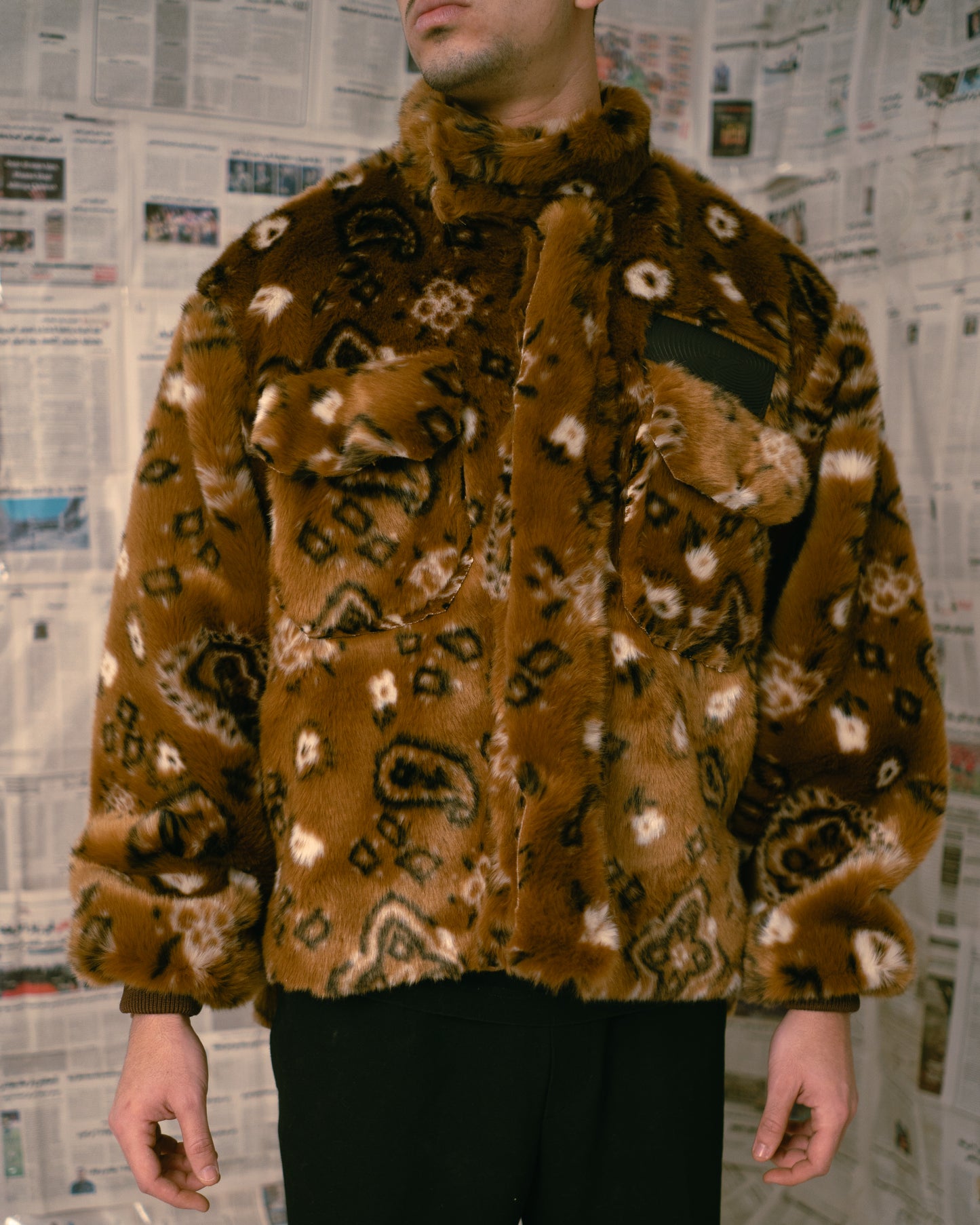 Paisley Fur Jacket