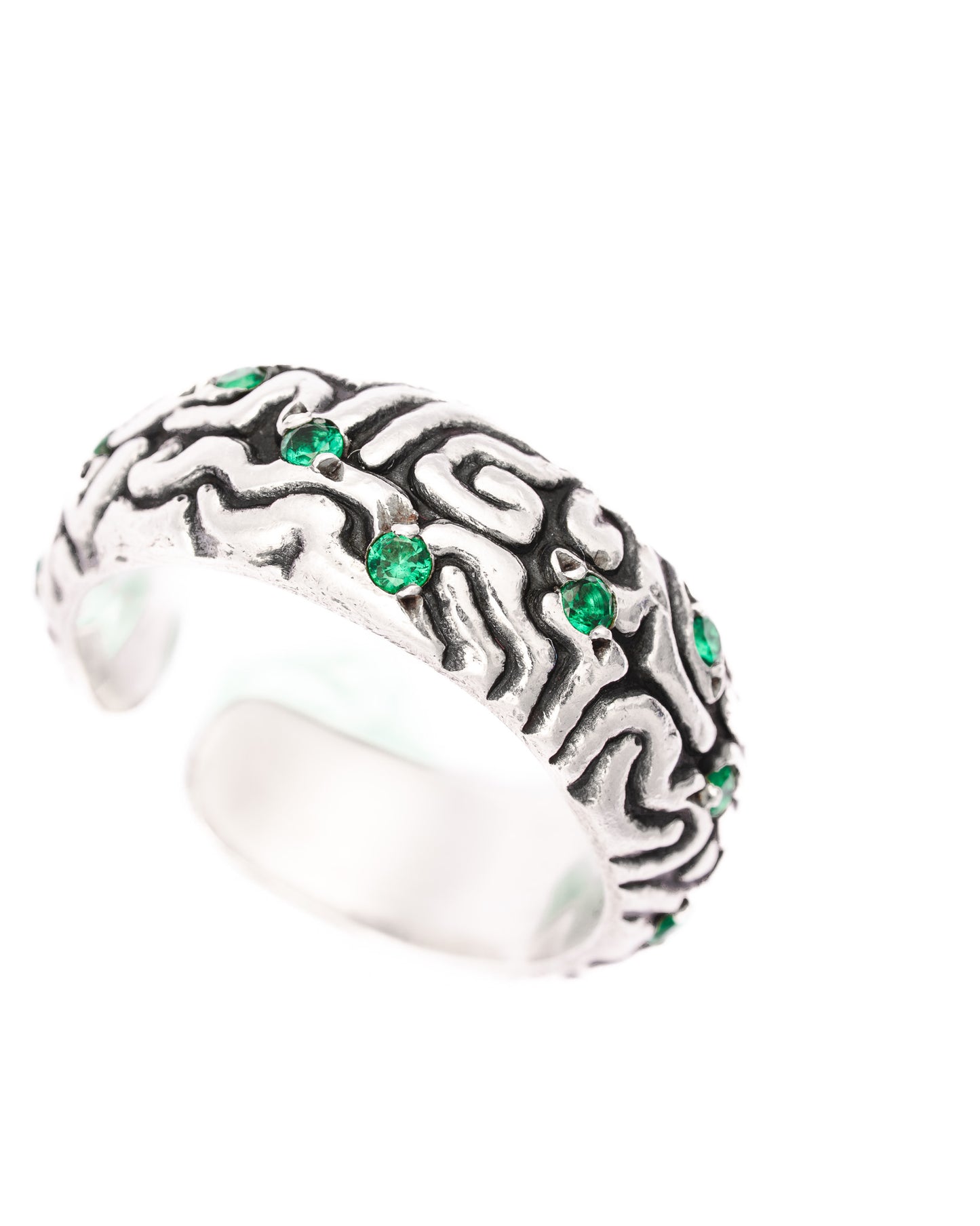 Emerald cortex Ring
