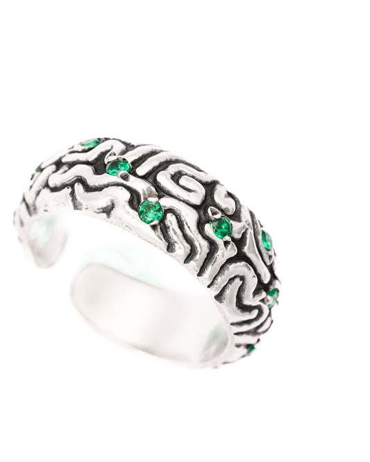 Emerald cortex Ring