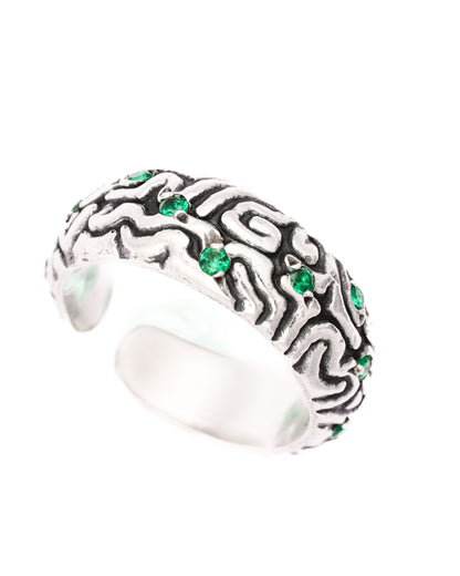 Emerald cortex Ring