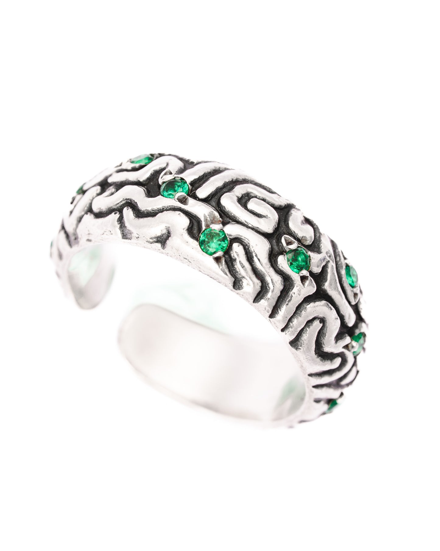 Emerald cortex Ring