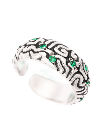 Emerald cortex Ring