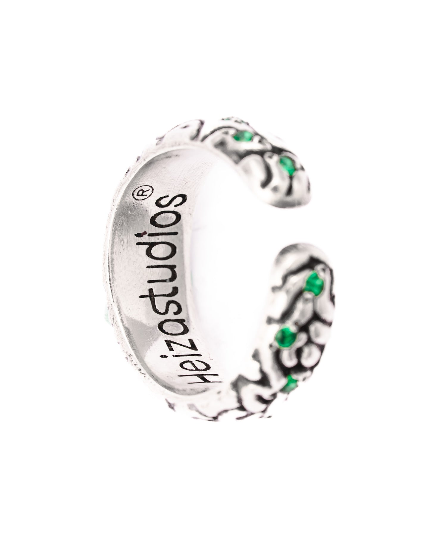 Emerald cortex Ring