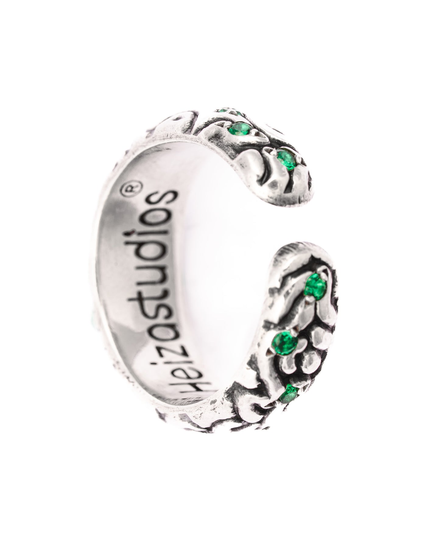 Emerald cortex Ring