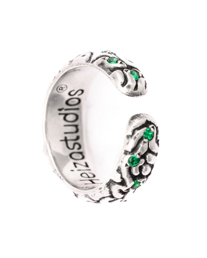 Emerald cortex Ring