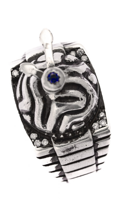 Clockwork Sapphire Ring 1/1