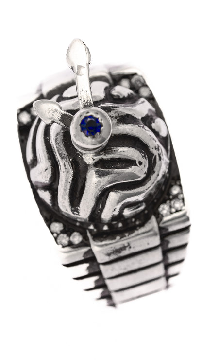 Clockwork Sapphire Ring 1/1