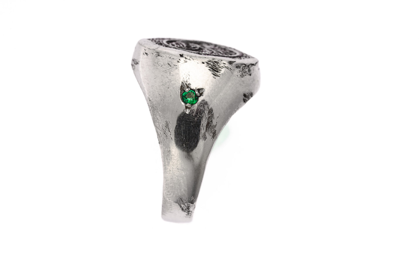 Emerald Branch Ring
