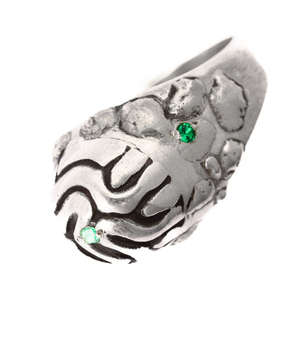Emerald Sparks Ring