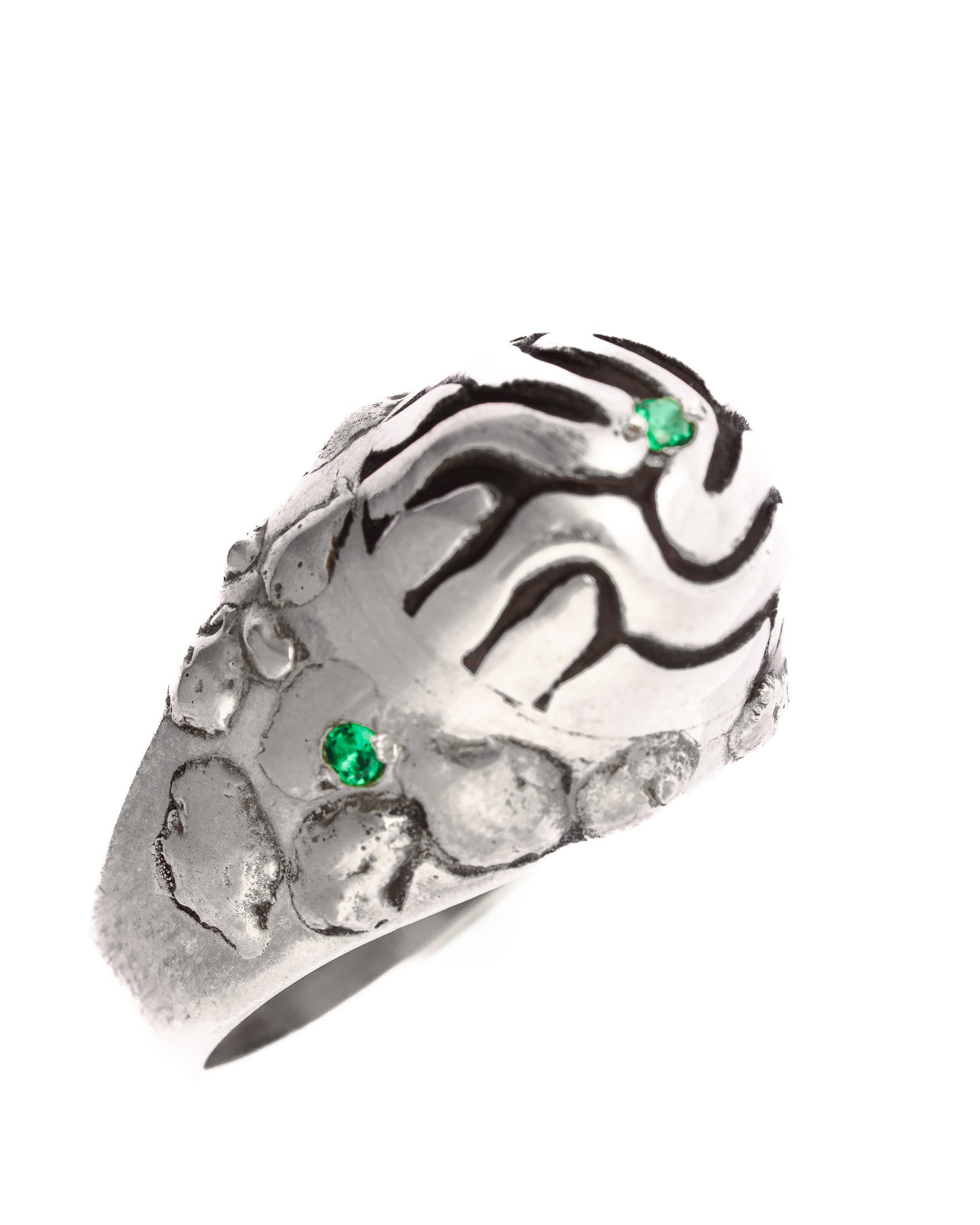 Emerald Sparks Ring