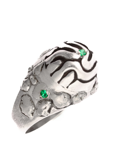 Emerald Sparks Ring